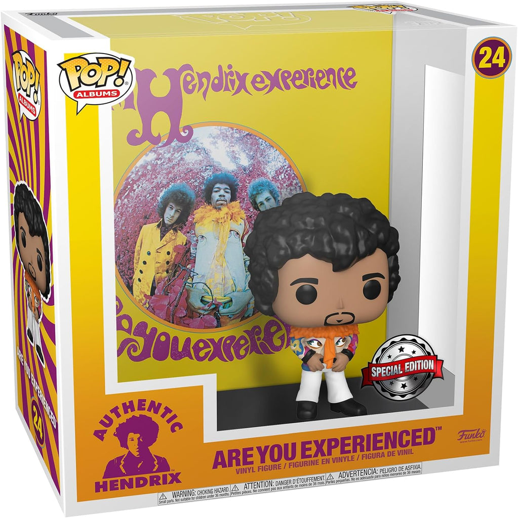 POP! Albums Jimi Hendrix Vinyl Figure Are You Experienced Special Edition 9 cm ANIMATEK