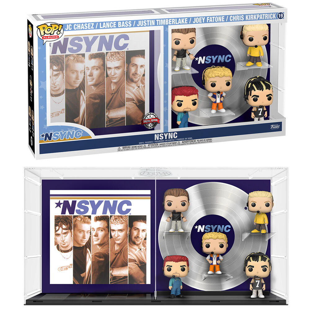 POP! Albums Vinyl Figure 5-Pack NSYNC Deluxe 9 cm ANIMATEK