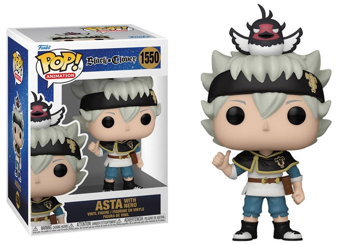 POP! Animation Black Clover Vinyl Figure Asta w/Nero 9 cm ANIMATEK