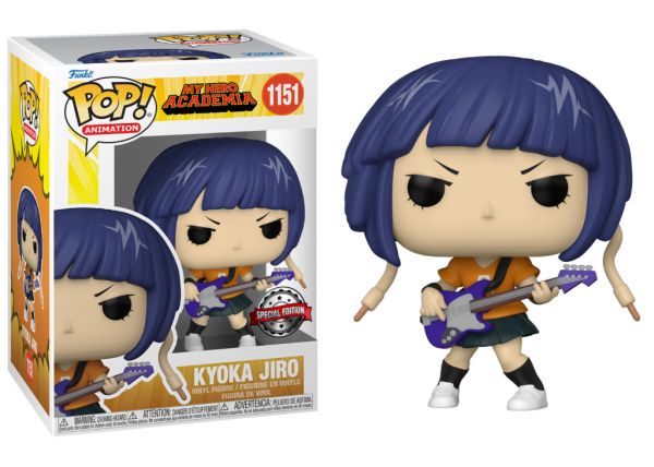 POP! Animation My Hero Academia Vinyl Figure Jirou w/Guitar 9 cm Exclusive ANIMATEK