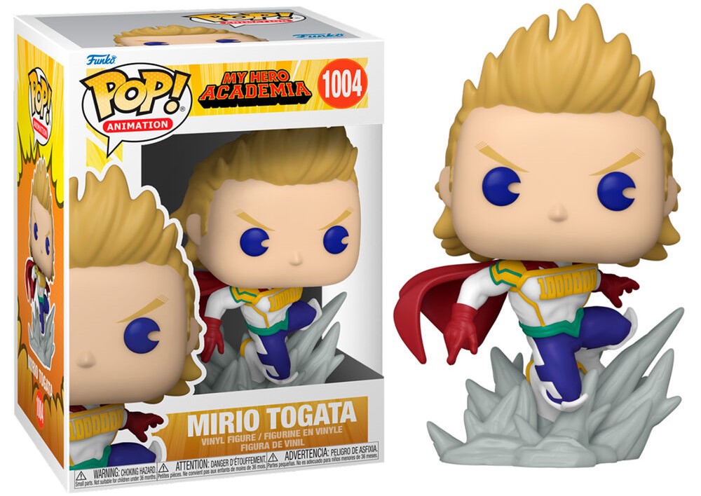 POP! Animation My Hero Academia Vinyl Figure Mirio in Hero Costume 9 cm ANIMATEK