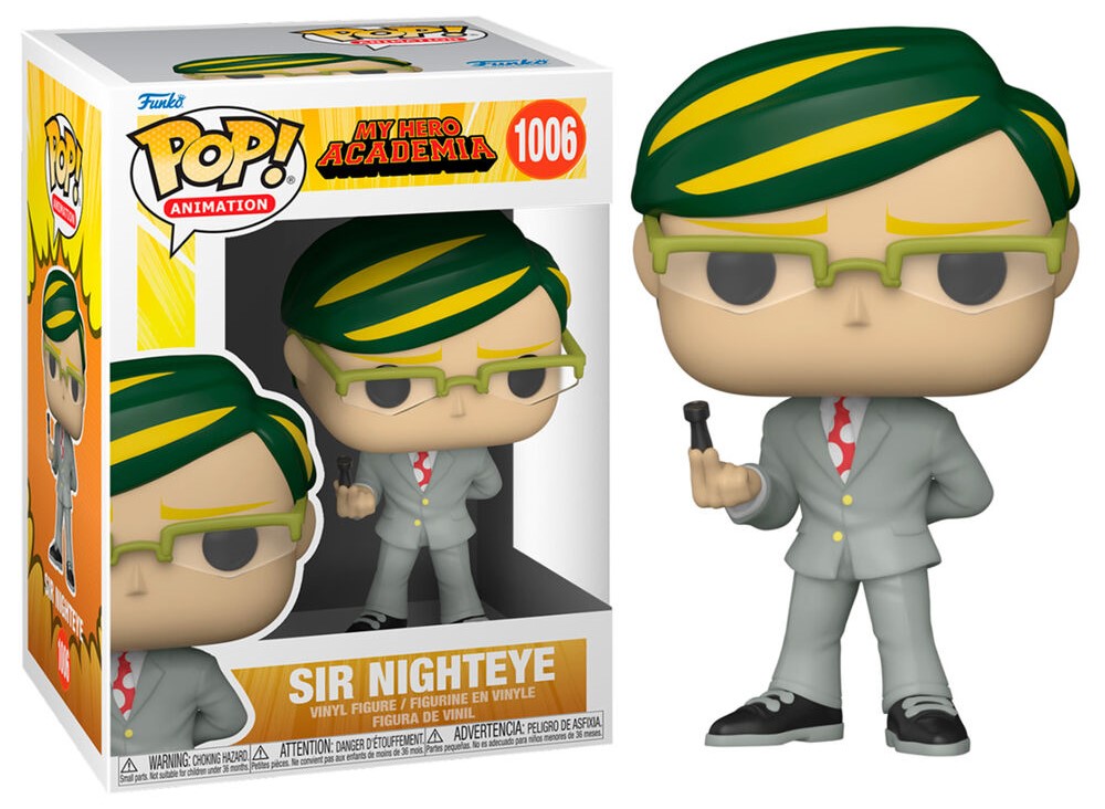 POP! Animation My Hero Academia Vinyl Figure Sir Nighteye 9 cm ANIMATEK