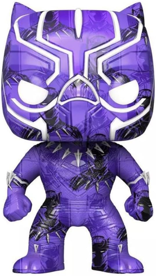 POP! Artist Series Marvel Vinyl Figure Black Panther Special Edition 9 cm ANIMATEK