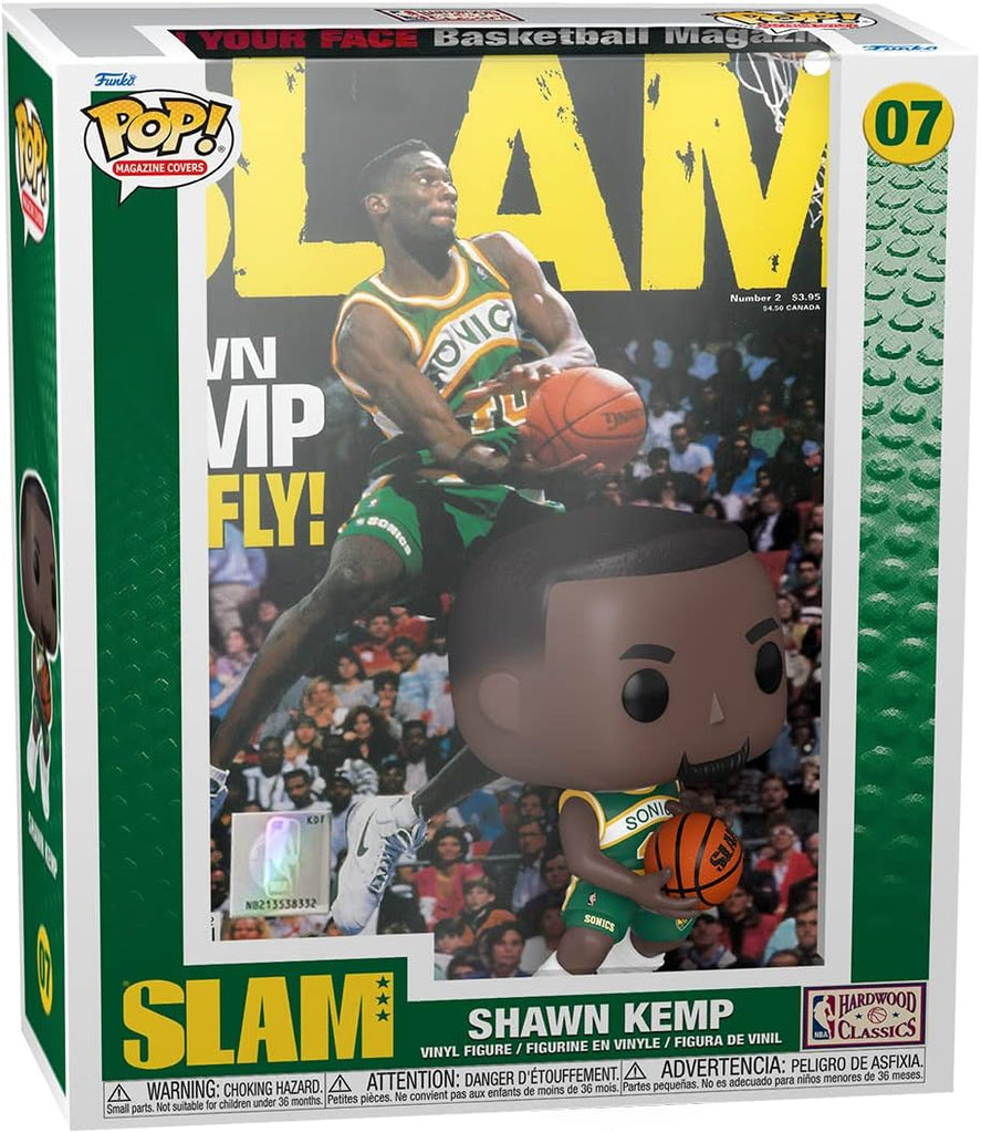 POP! Basketball NBA Cover Vinyl Figure Shawn Kemp (SLAM Magazine) 9 cm ANIMATEK