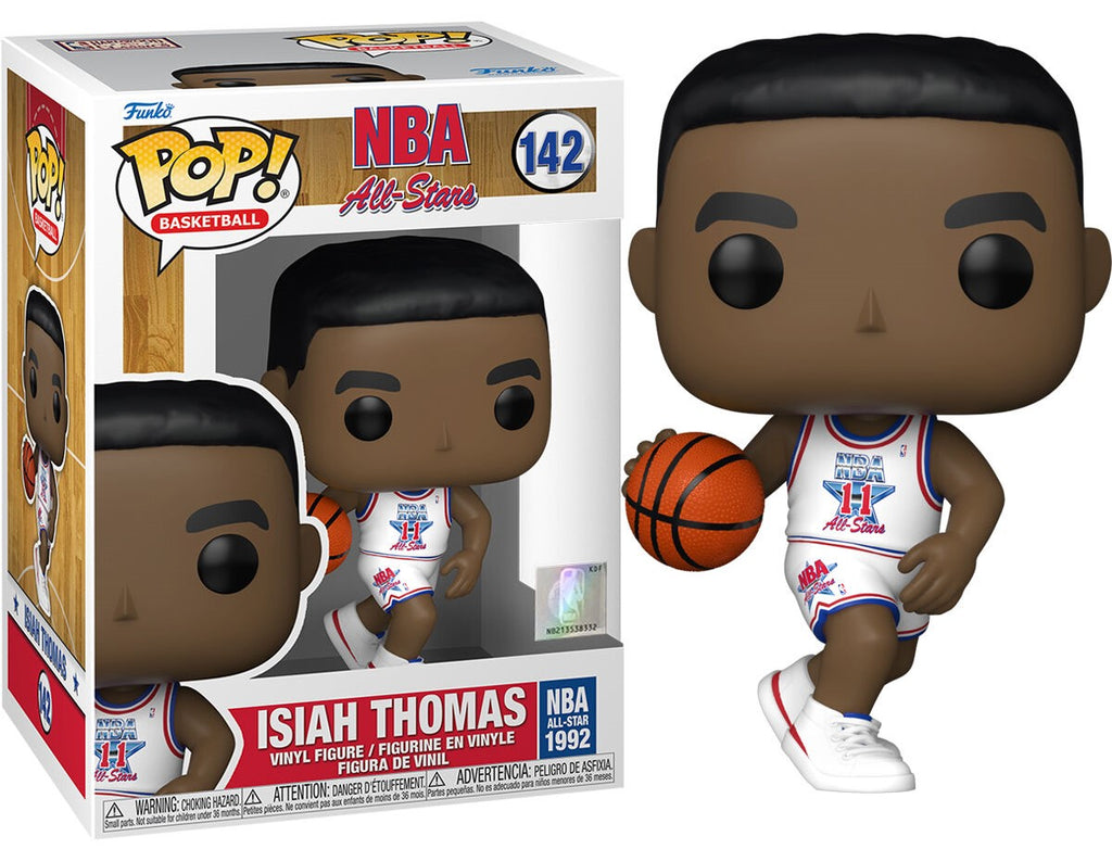 POP! Basketball NBA Legends Vinyl Figure Isiah Thomas (White All Star Uni 1992) 9 cm ANIMATEK