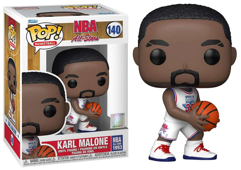 POP! Basketball NBA Legends Vinyl Figure Karl Malone (White All Star Uni 1993) 9 cm ANIMATEK