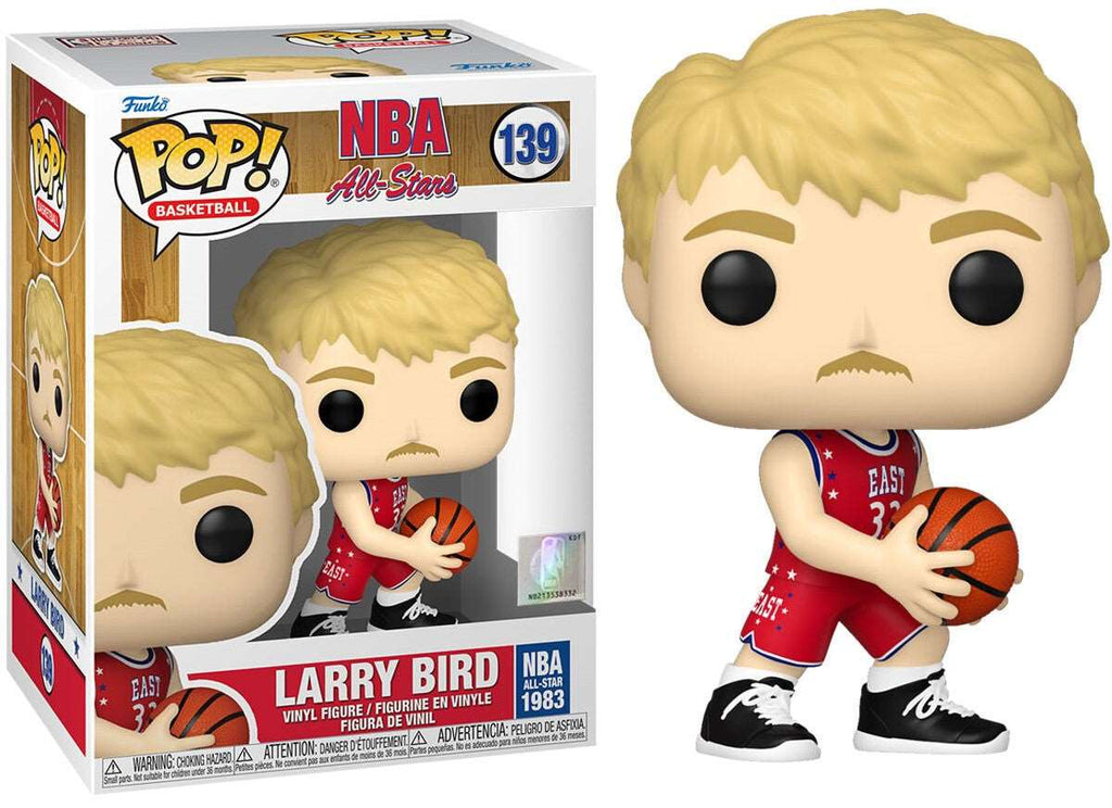 POP! Basketball NBA Legends Vinyl Figure Larry Bird (Red All Star Uni 1983) 9 cm ANIMATEK