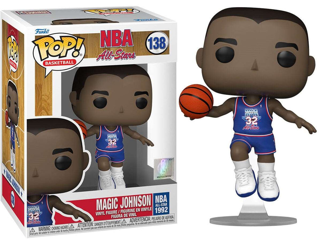 POP! Basketball NBA Legends Vinyl Figure Magic Johnson (Blue All Star Uni 1991) 9 cm ANIMATEK