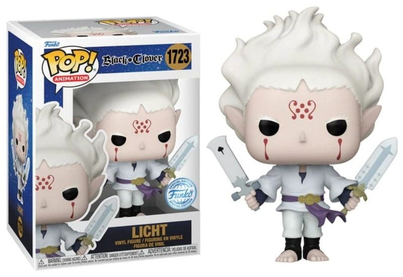 POP! Black Clover Licht - Edição Especial Exclusiva 9 cm ANIMATEK