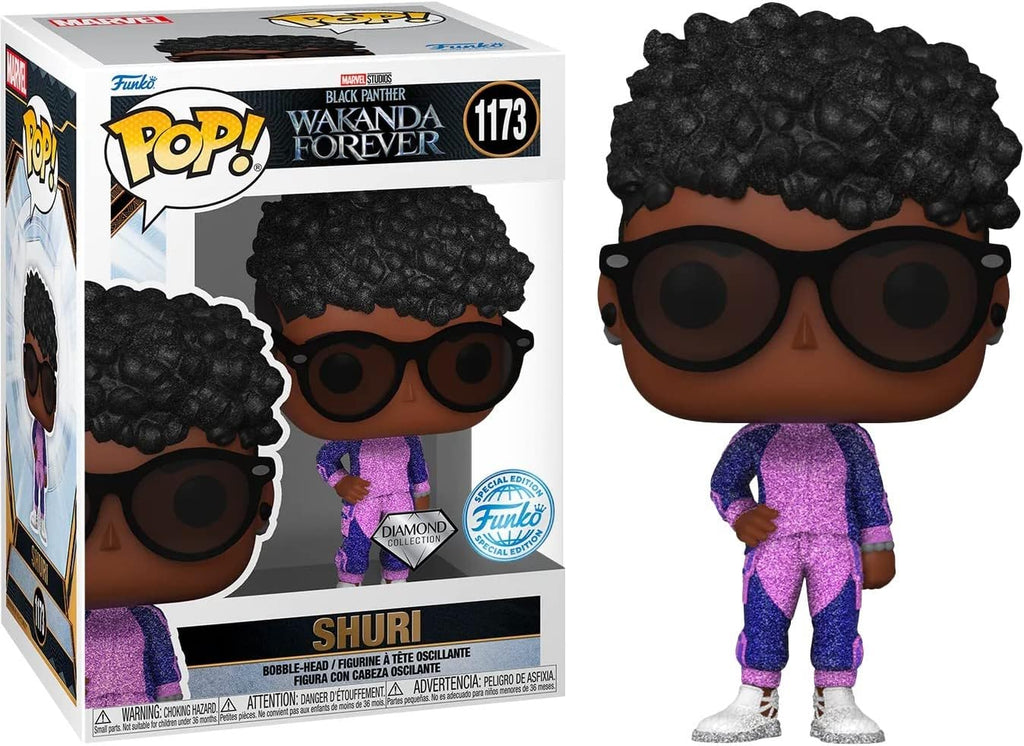 POP! Black Panther: Wakanda Forever Vinyl Figure Shuri Special Edition 9 cm Diamond ANIMATEK