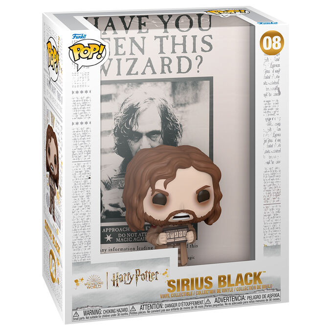 POP! Comic Cover Harry Potter Poster w/Sirius Black 9 cm ANIMATEK