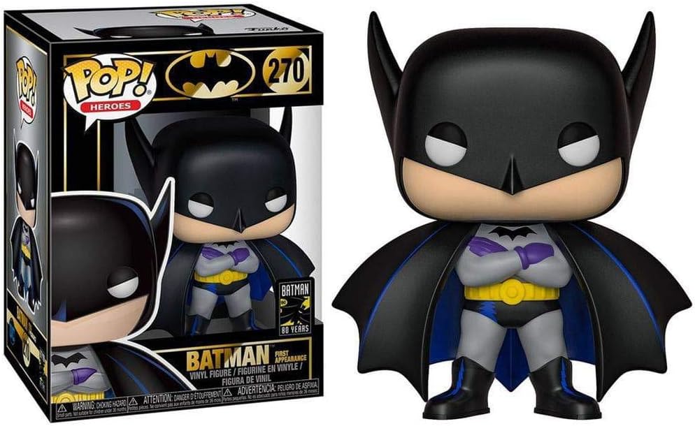 POP! DC Comics Batman 80th Batman 1st Appearance 1939 9cm ANIMATEK