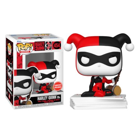 POP! DC Comics Harley Quinn with Cards Exclusive 9 cm ANIMATEK