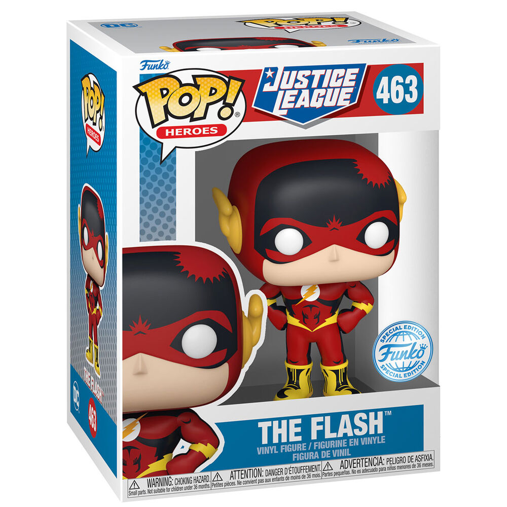 POP! DC Comics Justice League The Flash Exclusivo 9 cm ANIMATEK