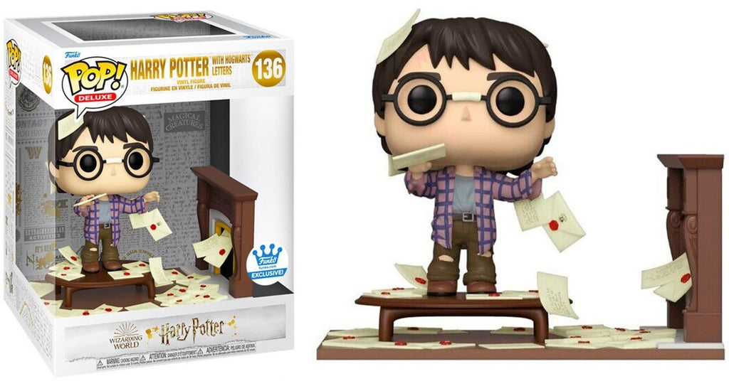 POP! Deluxe Anniversary Harry Potter with Hogwarts Letters Exclusive 15 cm ANIMATEK