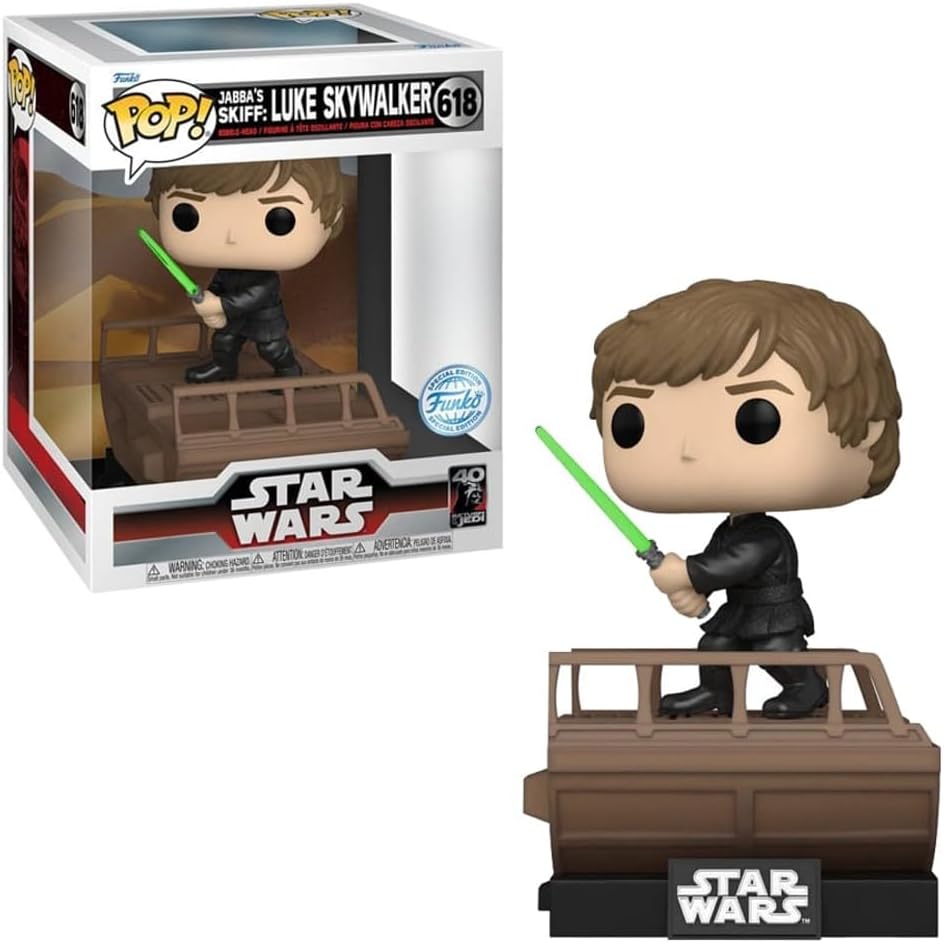 POP! Deluxe Star Wars 40th Luke Skywalker Exclusive 15 cm ANIMATEK