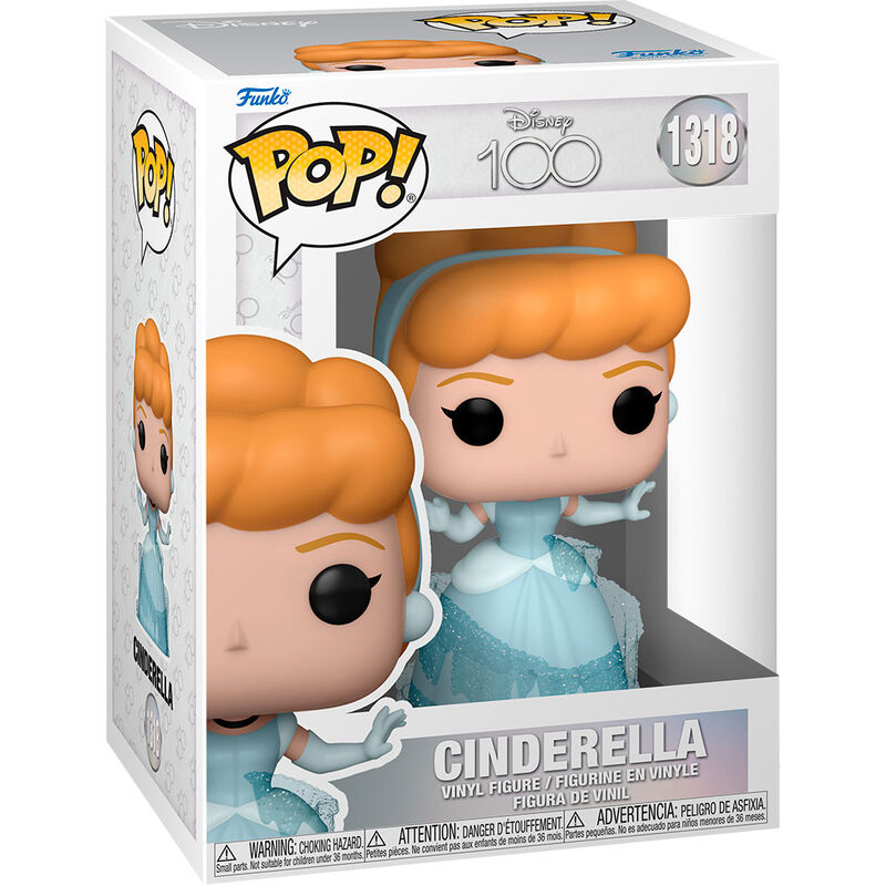 POP! Disney 100th Anniversary Vinyl Figure Cinderella 9 cm ANIMATEK