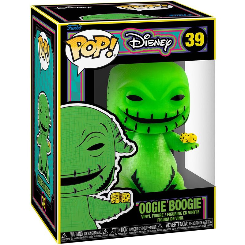 POP! Disney Nightmare Before Christmas: Oogie Boogie Blacklight 9 cm ANIMATEK