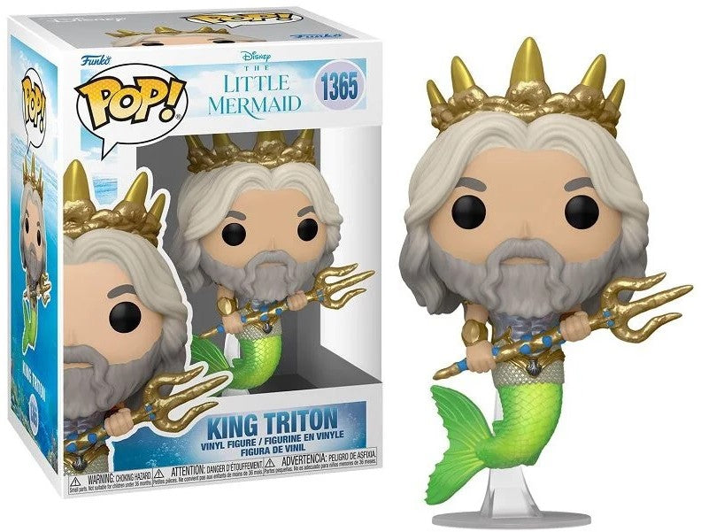 POP! Disney The Little Mermaid Vinyl Figure King Triton 9 cm ANIMATEK