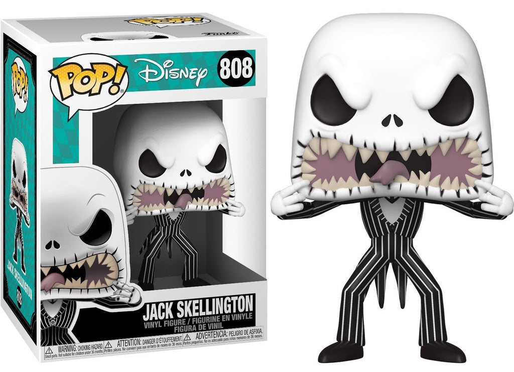 POP! Disney: The Nightmare Before Christmas - Jack Skellington (Scary Face) 9cm ANIMATEK