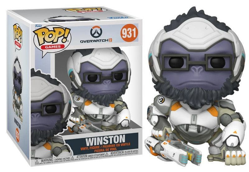 POP! Games Overwatch 2 Super Sized Vinyl Figure Winston 15 cm ANIMATEK