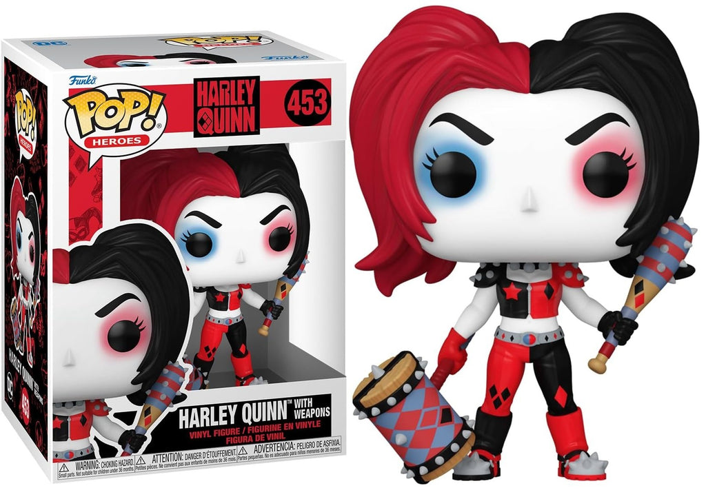 POP! Heroes DC Comics: Harley Quinn Takeover Vinyl Figure Harley with Weapons 9 cm ANIMATEK