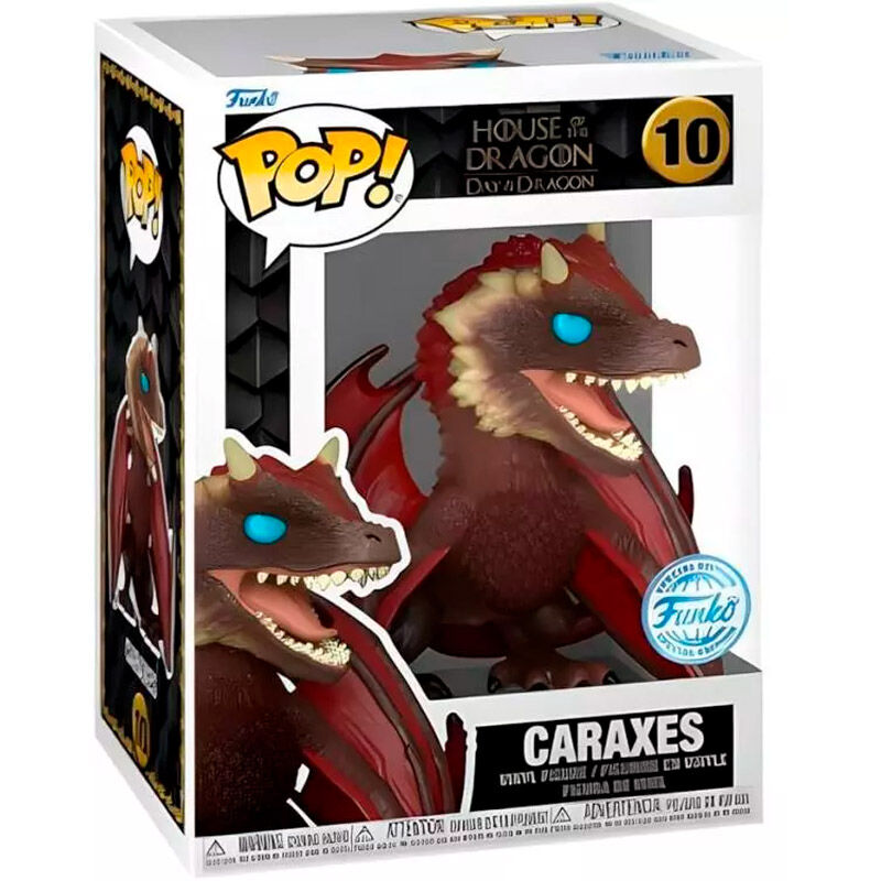 POP! House of the Dragon - Caraxes Exclusivo 9 cm ANIMATEK