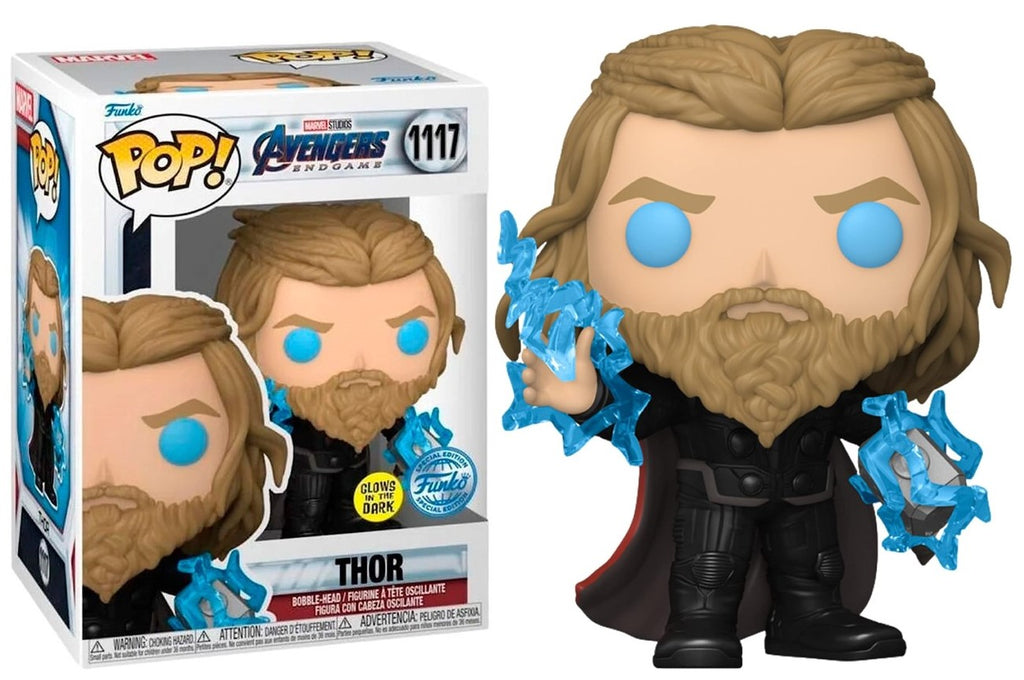 POP! Marvel Avengers Endgame Thor Exclusive 9 cm (Glow in The Dark) ANIMATEK