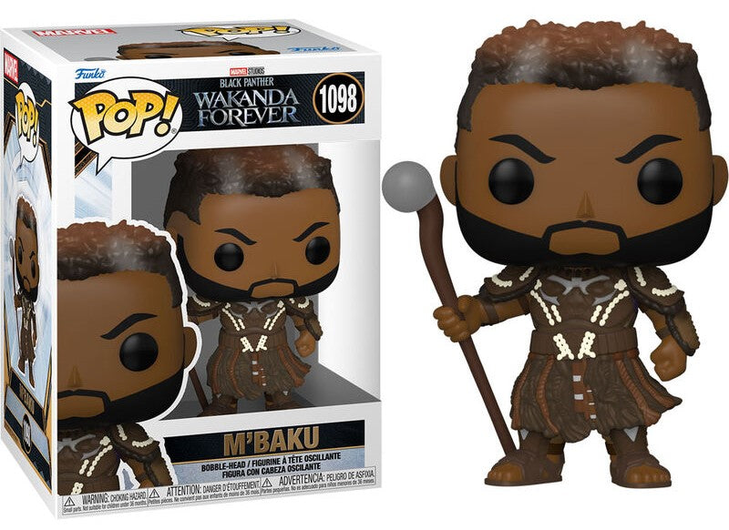 POP! Marvel Black Panther: Wakanda Forever Vinyl Figure M'Baku 9 cm ANIMATEK