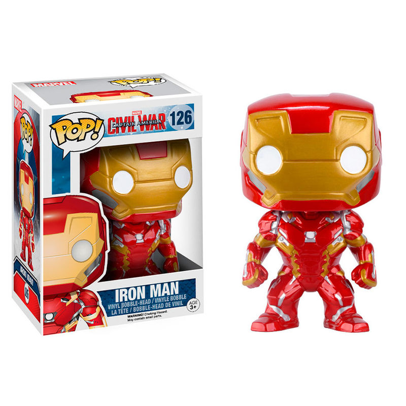 POP! Marvel Civil War Vinyl Bobble-Head Iron Man 10 cm ANIMATEK