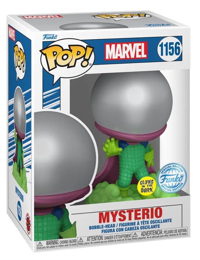 POP! Marvel Comics Figura de Vinil Mysterio 616 (MT) (GW) 9 cm - Edição Limitada ANIMATEK