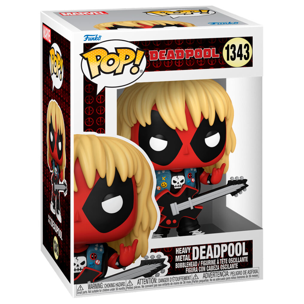 POP! Marvel Deadpool Heavy Metal Band Member 9 cm ANIMATEK