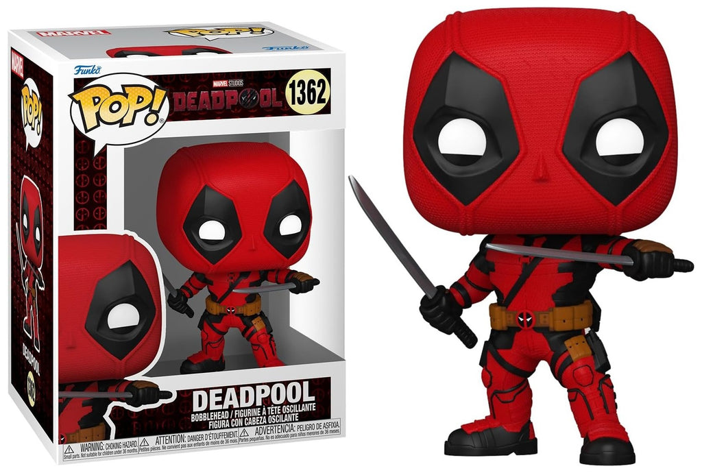 POP! Marvel Deadpool & Wolverine Vinyl Figure Deadpool 9 cm #1362 ANIMATEK