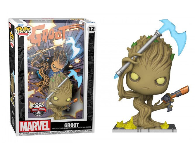 POP! Marvel Exclusive Comic Cover Vinyl Figure Groot 9 cm ANIMATEK