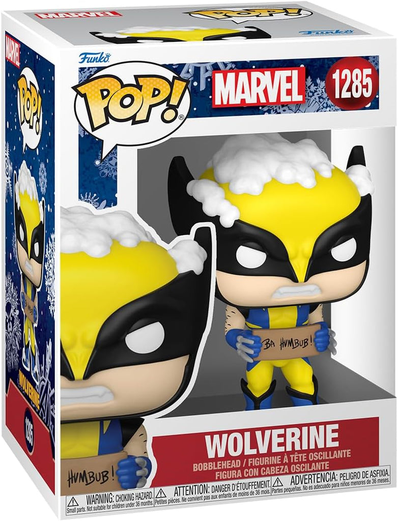 POP! Marvel Holiday Vinyl Figure Wolverine w/ Sign 9 cm ANIMATEK
