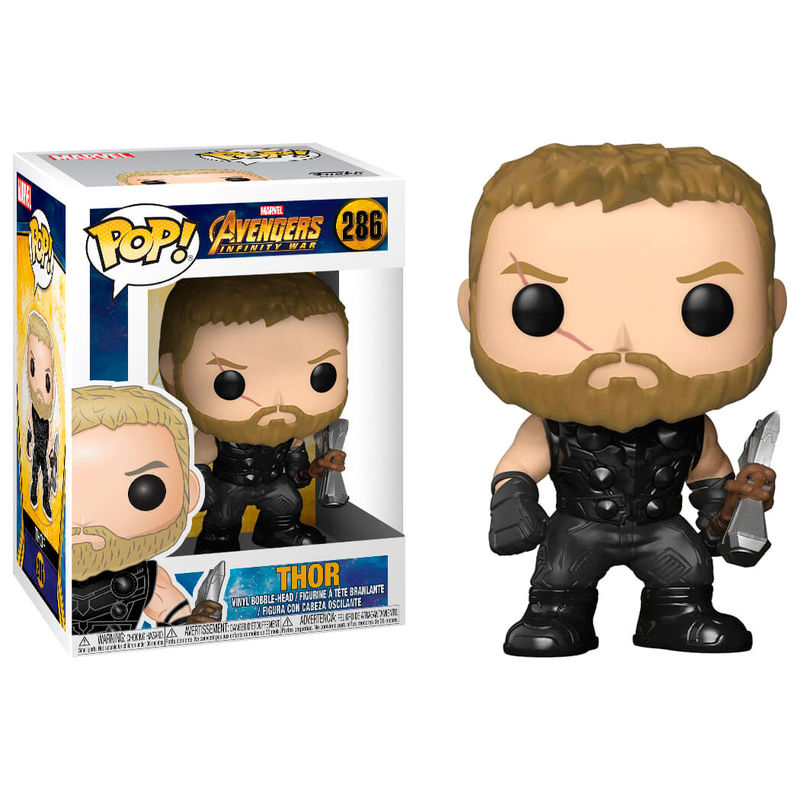 POP! Marvel Movies Avengers Infinity War Vinyl Figure Thor 9 cm ANIMATEK