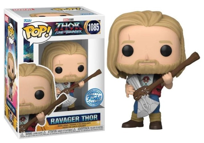 POP! Marvel Thor: Love and Thunder - Ravager Thor Exclusivo 9 cm ANIMATEK