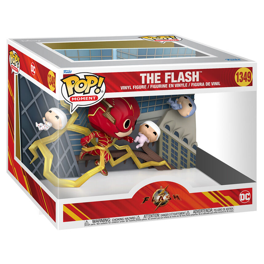 POP! Moment DC Comics Vinyl Figure The Flash Baby Rescue 15 cm ANIMATEK