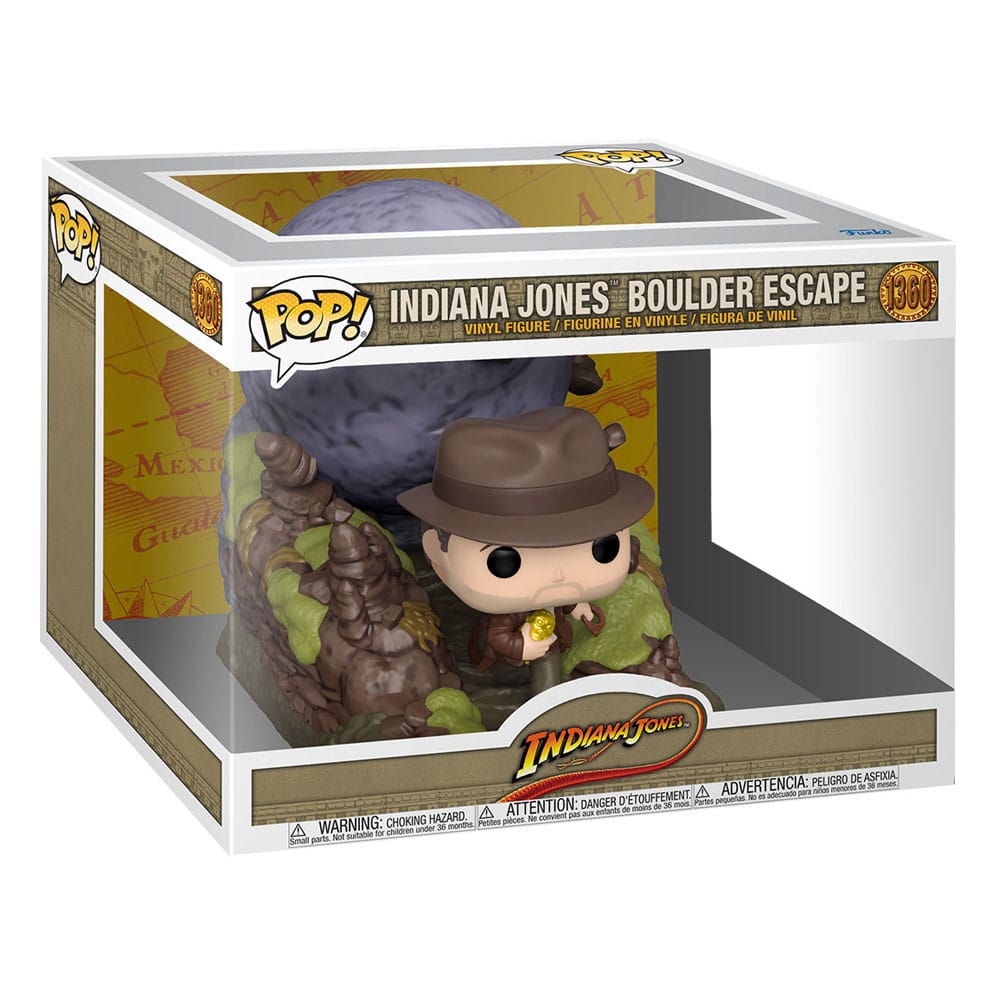 POP! Moment Indiana Jones Vinyl Figures 2-Pack Boulder Escape 9 cm ANIMATEK