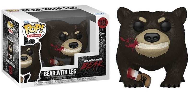 POP! Movies Cocaine Bear Vinyl Figure Bear with Leg 9 cm ANIMATEK