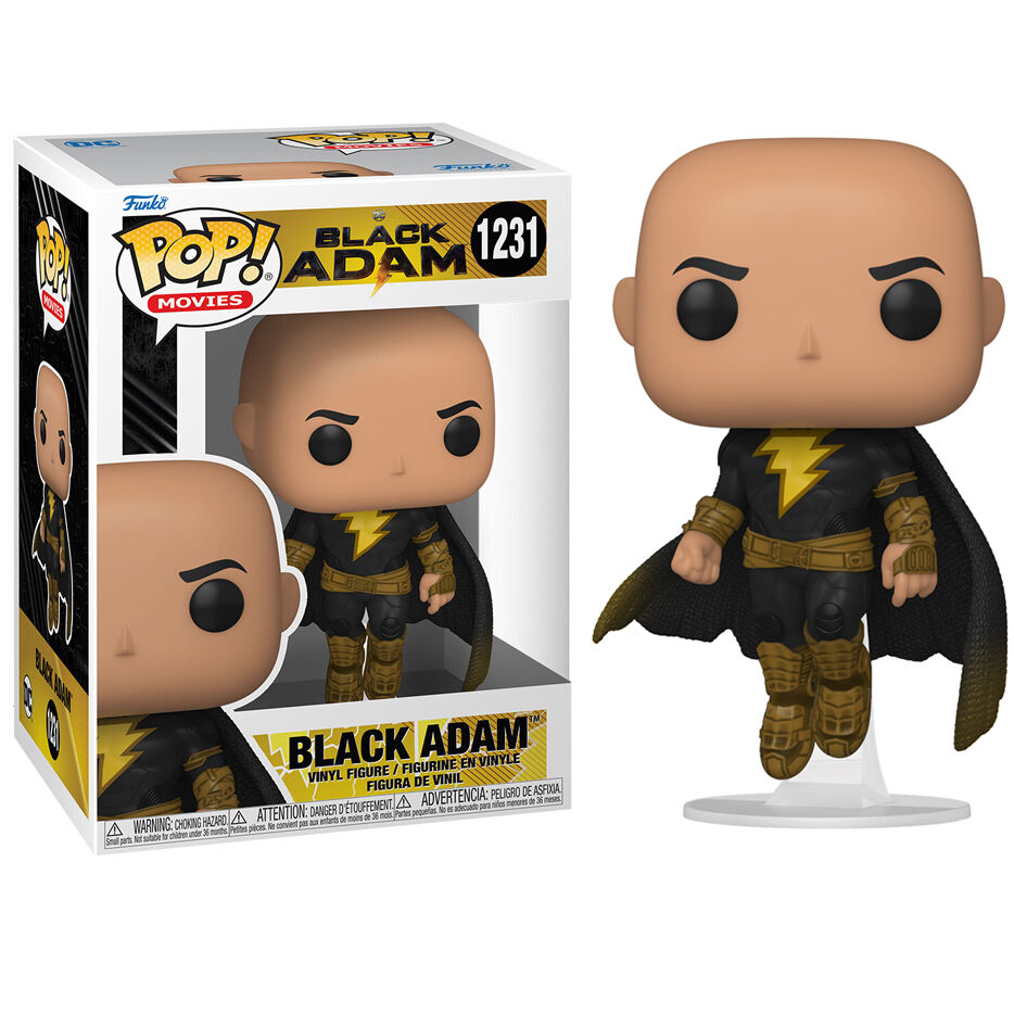 POP! Movies: DC - Black Adam Flying with Cape 9 cm ANIMATEK