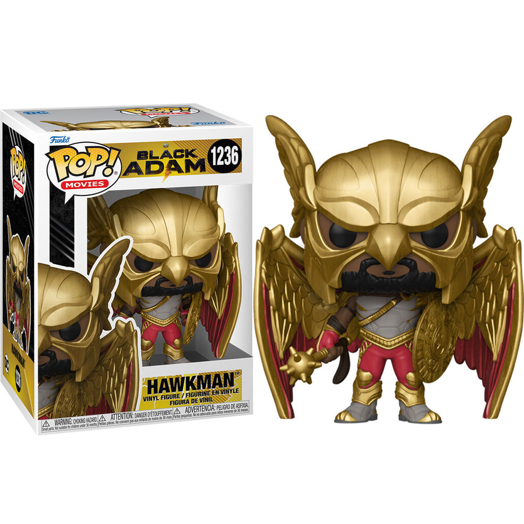 POP! Movies DC Comics Black Adam Vinyl Figure Hawkman 9 cm ANIMATEK