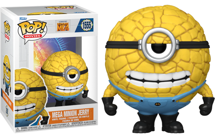 POP! Movies Despicable Me 4 Vinyl Figure Super Jerry 9 cm ANIMATEK