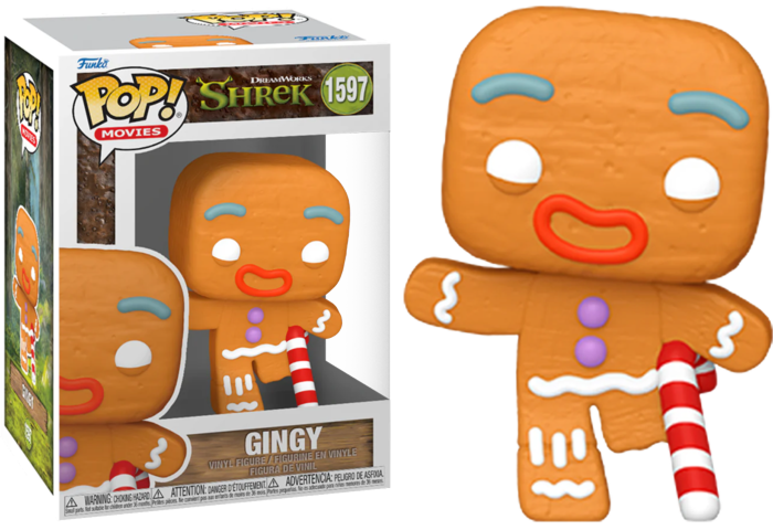 POP! Movies Shrek Vinyl Figure 30th Anniversary Gingerbread 9 cm ANIMATEK