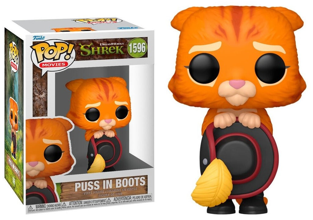 POP! Movies Shrek Vinyl Figure 30th Anniversary Puss in Boots 9 cm ANIMATEK