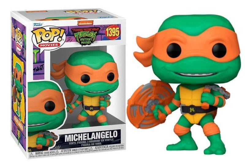 POP! Movies Teenage Mutant Ninja Turtles Vinyl Figure Michelangelo 9 cm ANIMATEK