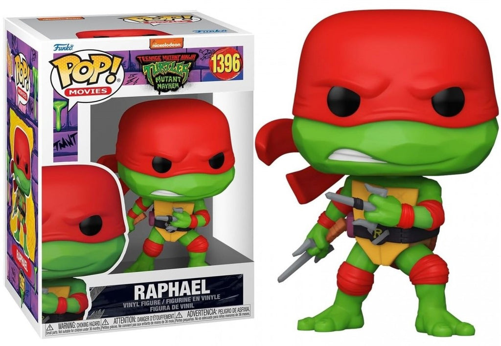 POP! Movies Teenage Mutant Ninja Turtles Vinyl Figure Raphael 9 cm ANIMATEK