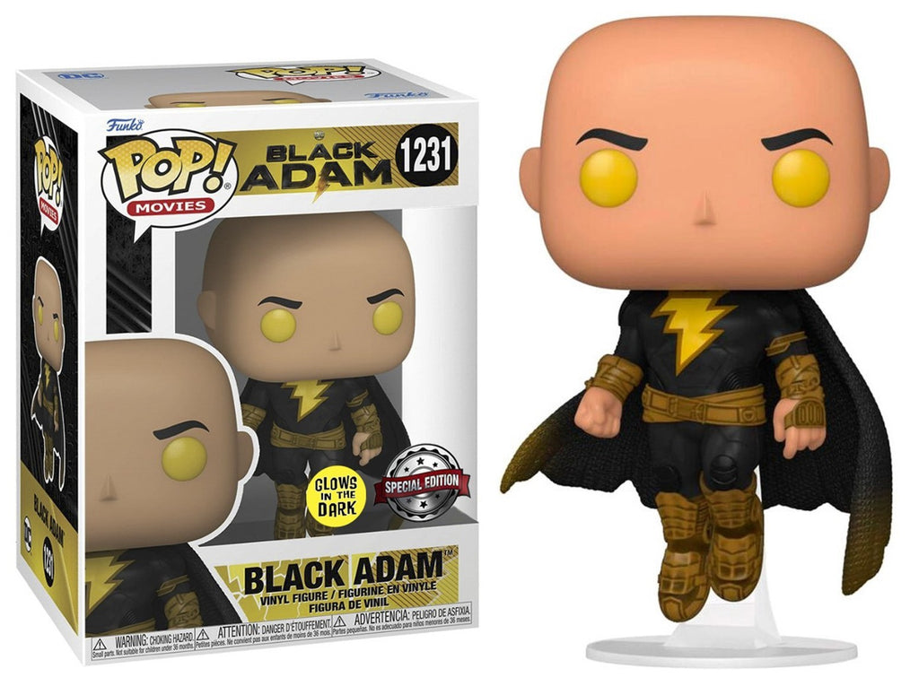 POP! Movies Vinyl Figure Black Adam Flying Special Edition (Glow) 9 cm ANIMATEK