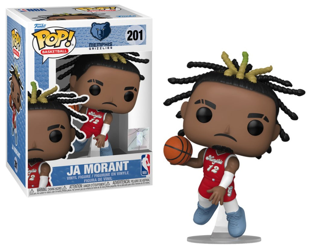 POP! NBA Ja Morant - Memphis Grizzlies 9cm (City Edition 2024) ANIMATEK