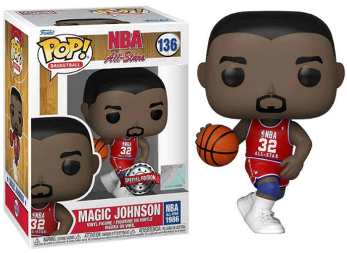 POP! NBA Legends Magic Johnson Exclusive 9 cm ANIMATEK